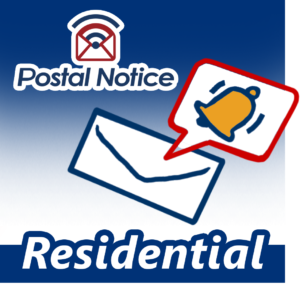 Postal Notice Residential services